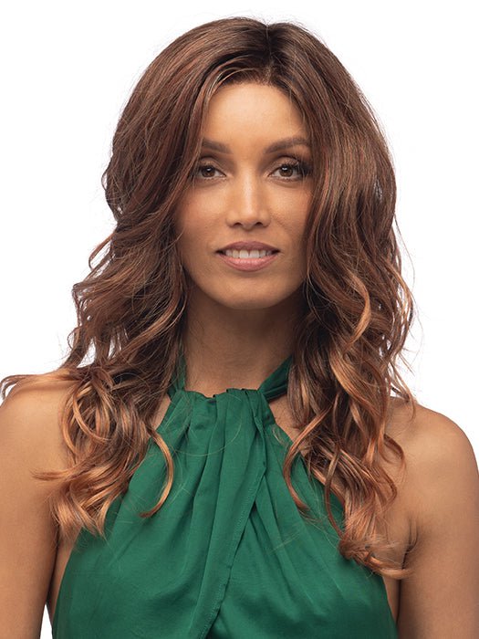 BLAZE by Estetica in COPPER-SUNSET | Chestnut Brown with Vibrant Copper Red Highlights and Subtle Auburn Tipped Ends PPC MAIN IMAGE FB MAIN IMAGE